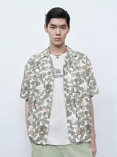 Men's Allover Print Beachy Shirt
